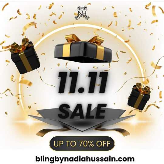 Bling By Nadia Hussain 11.11 Sale 2024