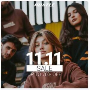 Hustle Clothing 11.11 Sale 2024