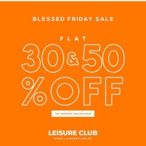 Leisure Club Clothing, Blessed Friday Sale