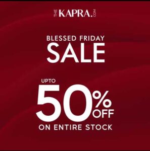 The Kapra Shop Blessed Friday Sale