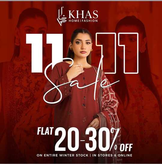 Khas Store 11.11 Sale 2024