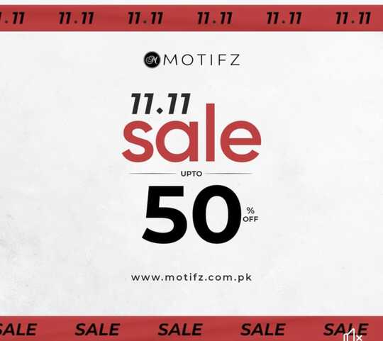 Motifz Clothing 11.11 Sale 2024