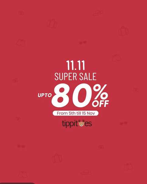 Shop Tippitoes Kids Clothing 11.11 Sale 2024